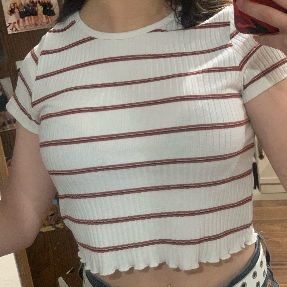 American eagle crop sweater